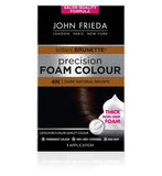John Frieda Precision Foam Colour 4N Dark Natural Brown 130ml
