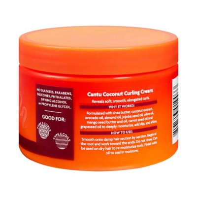 Cantu Shea Butter for Natural Hair Coconut Curling Cream 340g