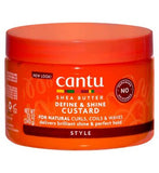 Cantu Shea Butter for Natural Hair Define & Shine Custard 340g