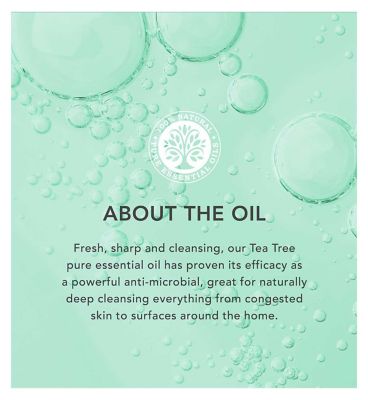 Tisserand Aromatherapy Tea Tree Organic Essential Oil 9ml
