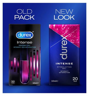 Durex Intense Stimulating Gel Water Based Lube - 10ml