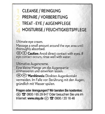 Olay Eyes Ultimate Eye Cream For Dark Circles, Wrinkles & Puffiness 15 ML
