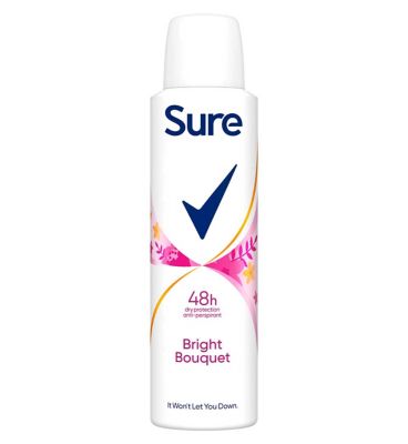 Sure Women Antiperspirant Aerosol Bright Bouquet 150 ml