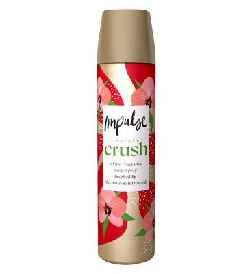Impulse Instant Crush Body Spray Deodorant 75ml