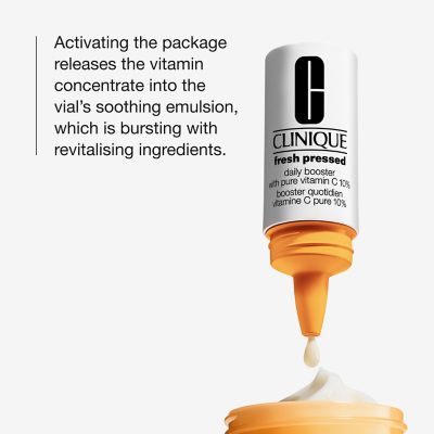 Clinique Fresh Pressed™ Daily Booster with Pure Vitamin C 10% 8.5ml x 4