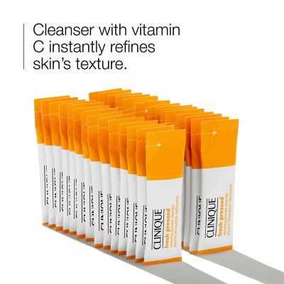 Clinique Fresh Pressed™ Renewing Powder Cleanser with Pure Vitamin C 0.5g x 8