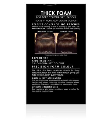 John Frieda Precision Foam Colour 5N Medium Natural Brown 130ml