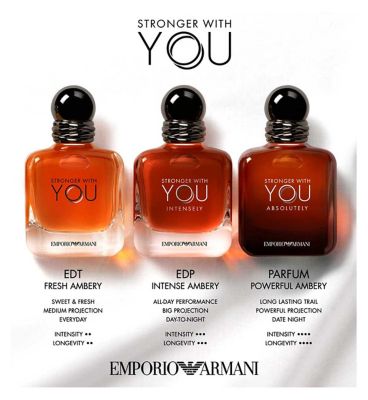 Emporio Armani Stronger With You Mens Eau de Toilette 50ml