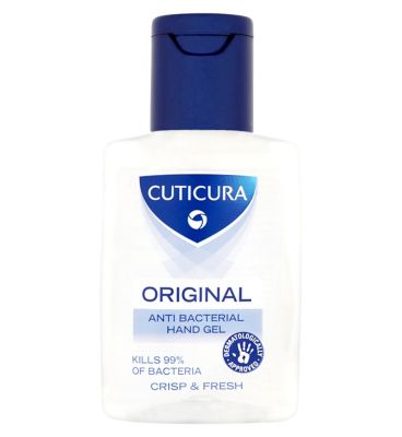 Cuticura Original Anti Bacterial Hand Gel 50ml - Crisp & Fresh