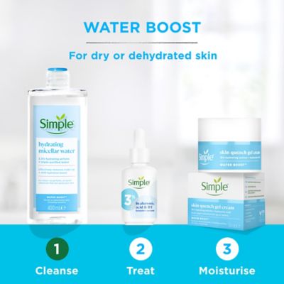 Simple Water Boost Micellar Cleansing Water Sensitive Skin 400ml