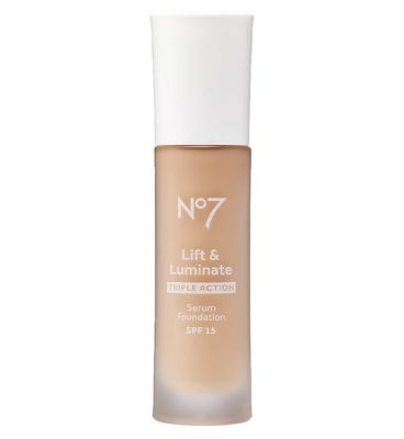 No7 Lift & Luminate TRIPLE ACTION Serum Foundation 30ml