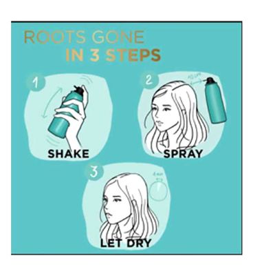 L’Oreal Paris Magic Retouch Golden Brown Root Touch Up, Temporary Instant Root Concealer Spray With Easy Application, 75ml