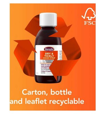 Benylin Dry & Tickly Cough Syrup 300ml