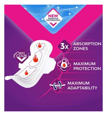 Bodyform Ultra Towels Goodnight Extra Large Wings x9