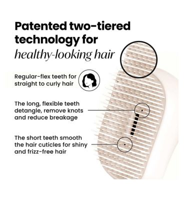 Tangle Teezer Compact Styler Detangling Hairbrush Rose Gold Luxe