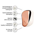 Tangle Teezer Compact Styler Detangling Hairbrush Rose Gold Luxe