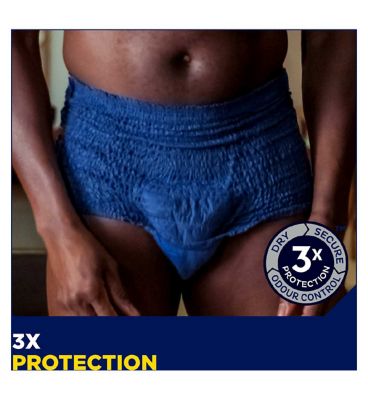 Tena Men Active Fit Pants Plus Large - 8 Pack