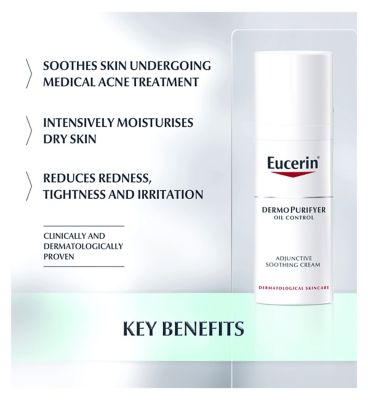 Eucerin DermoPurifyer Oil Control Adjunctive Soothing Cream 50ml