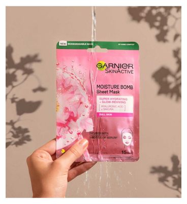 Garnier Moisture Bomb Sakura Hydrating Sheet Mask 28g