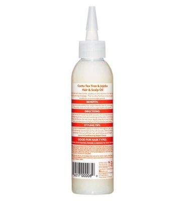 Cantu Shea Butter Tea Tree & Jojoba Hair & Scalp Oil 180ml