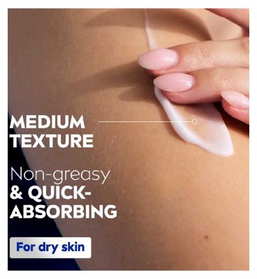 NIVEA Irresistibly Smooth Body Lotion for Dry Skin, 400ml