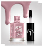 Rimmel 60 Seconds Super Shine Nail Polish 900 Rita's Black