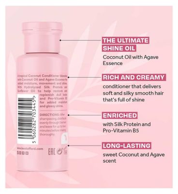 Lee Stafford Coco Loco with Agave Shine Conditioner Miniature 50ml