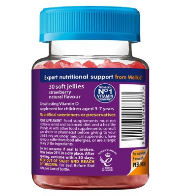 Vitabiotics Wellkid Peppa Pig Vitamin D - 30 jellies