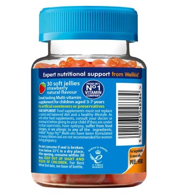 Vitabiotics Wellkid Peppa Pig Multi-vits - 30 jellies