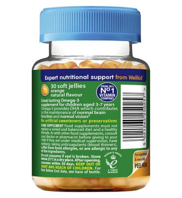 Vitabiotics Wellkid Peppa Pig Omega-3 DHA Vegan - 30 Jellies