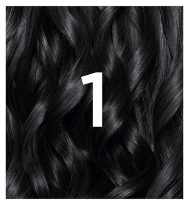 Garnier Nutrisse 1 Black Permanent Hair Dye
