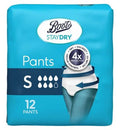 Boots Staydry Pants Small - 144 Pants (12 Pack Bundle)