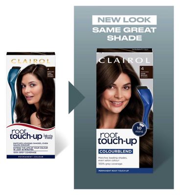 Clairol Root Touch-Up Permanent Hair Dye 4G Dark Golden Brown 30ml