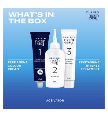 Clairol Nice'n Easy Crème Oil Infused Permanent Hair Dye SB2 Ultra Light Cool Summer Blonde 177ml