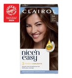 Clairol Nice'n Easy Crème Oil Infused Permanent Hair Dye 5A Medium Ash Brown 177ml