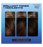 Clairol Nice'n Easy Crème Oil Infused Permanent Hair Dye 5 Medium Brown 177ml