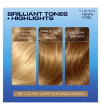 Clairol Nice'n Easy Crème Oil Infused Permanent Hair Dye SB1 Light Natural Beach Blonde 177ml