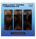 Clairol Nice'n Easy Crème Oil Infused Permanent Hair Dye 4 Dark Brown 177ml