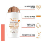 Avène Very High Protection Tinted Mineral Fluid SPF50+ Sun Cream for Intolerant Skin 40ml