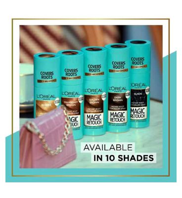 L’Oreal Paris Magic Retouch Light Golden Blonde Root Touch Up, Temporary Instant  Root Concealer Spray Easy Application, 75ml