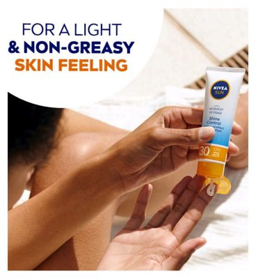 NIVEA SUN UV Face Sun Cream SPF 50 Shine Control 50ml