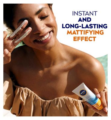 NIVEA SUN UV Face Sun Cream SPF 50 Shine Control 50ml