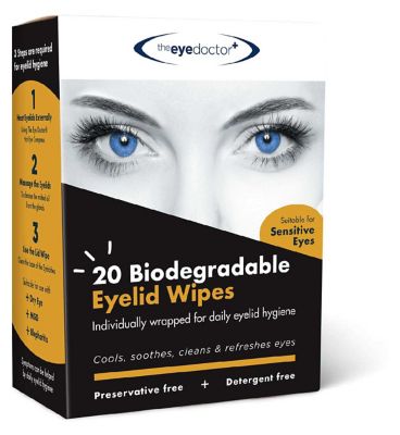 The Eyelid Wipe - 20 Individual Lid Wipes