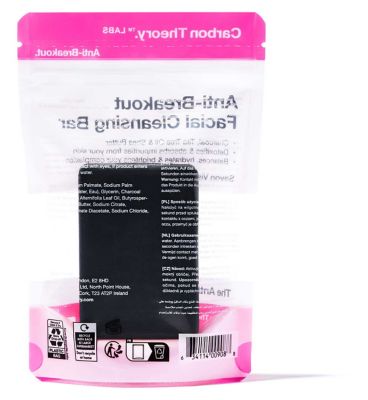 Carbon Theory Charcoal and Tea Tree Oil Break-Out&nbsp;Control Facial Cleansing Bar