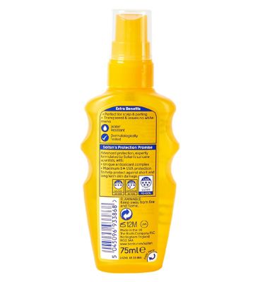 Soltan Clear & Cool Head And Scalp SPF30 75ml Suncare Spray