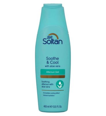 Soltan Soothe & Moisturise with aloe vera Aftersun Gel 400ml