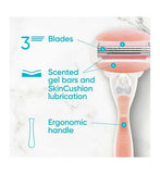 Venus Comfortglide Spa Breeze Razor + 3 Blades