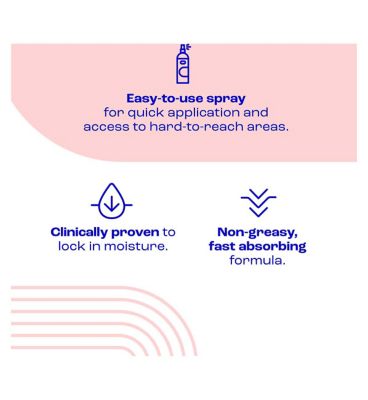 E45 Daily Hydrating Lotion Spray Moisturiser to Repair and Moisturise Dry and Sensitive Skin - 200ml