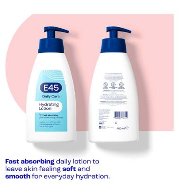 E45 Daily Care Hydrating Moisturiser Lotion 400ml