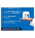 CeraVe Moisturising Cream Pot with Hyaluronic Acid & Ceramides for Dry to Very Dry Skin 454g